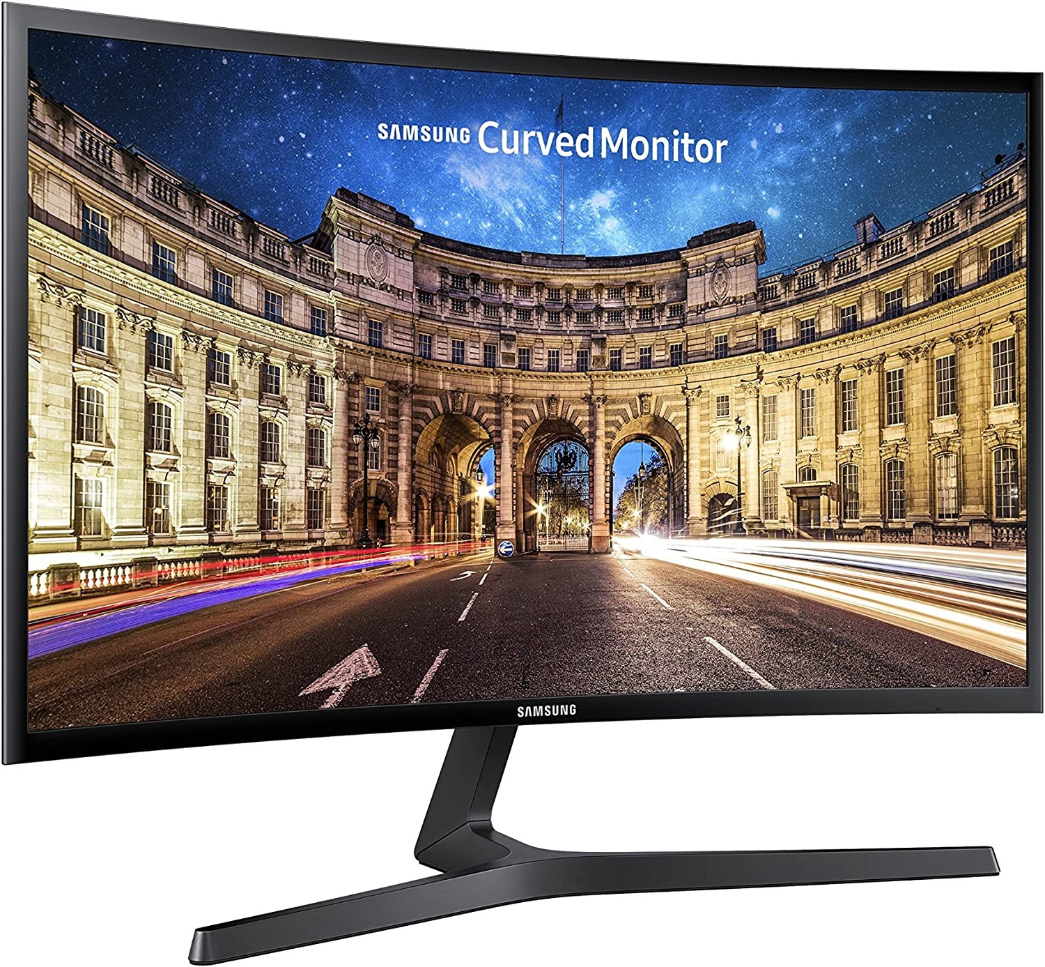 SAMSUNG LC27F398FWNXZA SAMSUNG C27F398 27 Inch Curved LED Monitor %