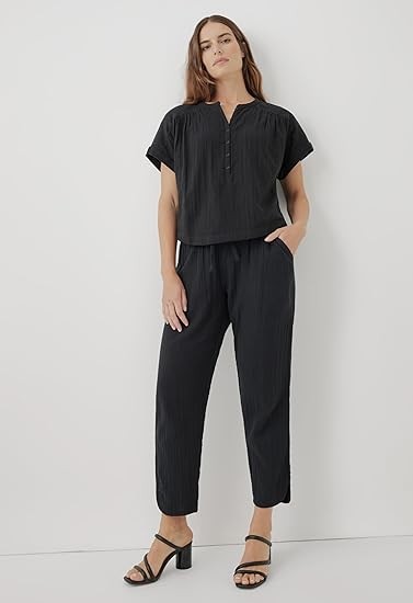 Pact Organic Cotton Women's Gauze Pull-On Casual Pants