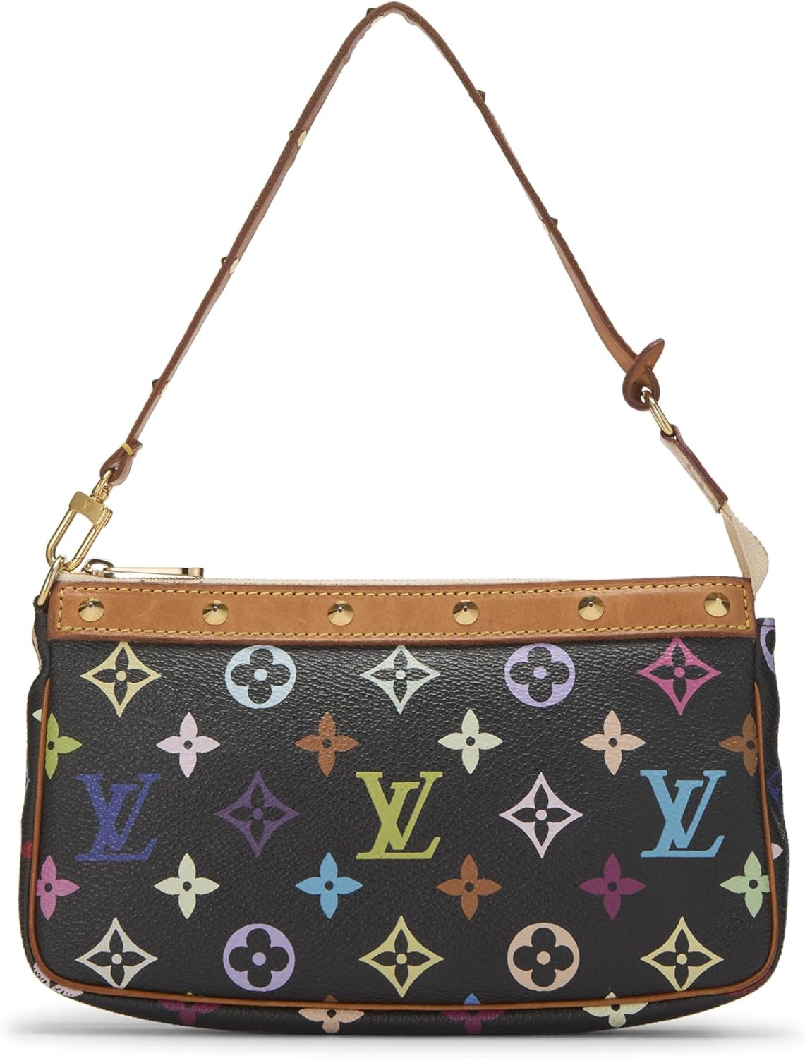 Louis Vuitton Accessoires Multicolor Pouch Bag Pochette Black M92648 SL0073