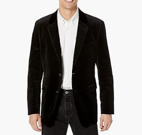 Theory Men's Stretch Velvet Custom Jacket -: