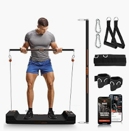 SQUATZ Apollo Mini Board: Resistance Smart Home Gym Cable Machine ,-