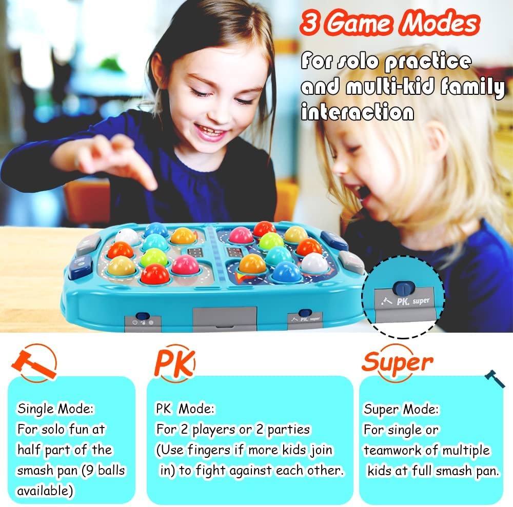 Whack A Mole Game, Toys for 3+ Year Old Boys/Girls 17#
