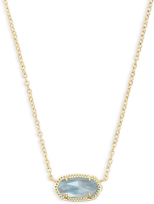 Kendra Scott Elisa Pendant Necklace for Women, Fashion Jewelry, 14k Gold-Plated