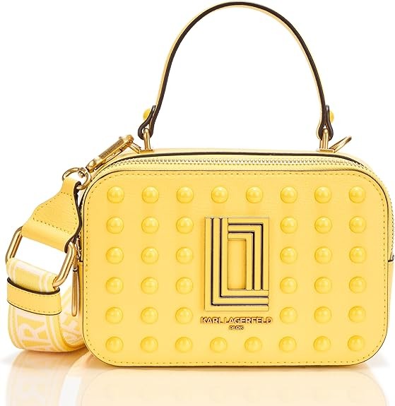 KARL LAGERFELD Simone Studded Camera Crossbody