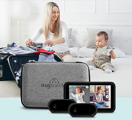 Tiny Traveler Baby Monitor Portable Baby Car Camera .;.