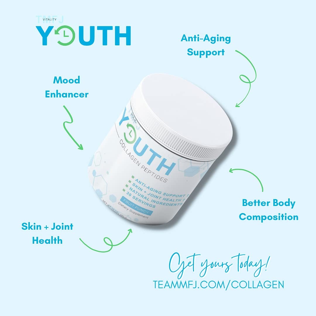 TMFJ VITALITY YOUTH Collagen Peptides ashwaghanda