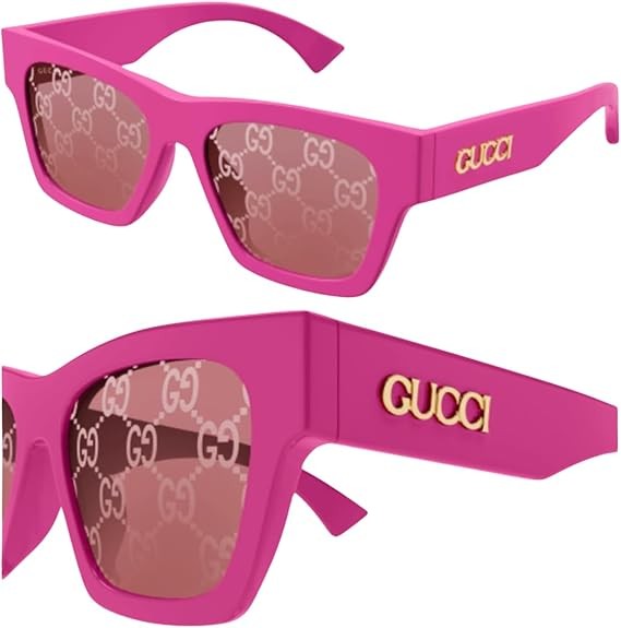 Gucci GG1842S Designer Fashion Sunglasses - Elegant, Sophisticated & Stylish Square Shape Eyewear with Luxury eSHADES Kit
