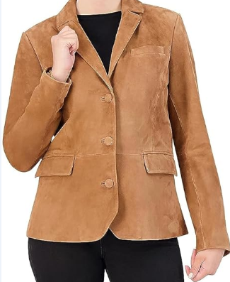 Cole Haan Suede Blazer  ..`