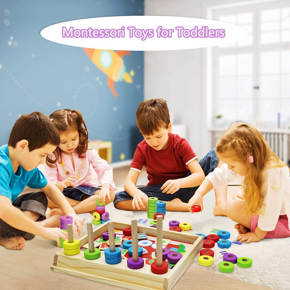 Lydaz Montessori Materials Math Toys 2#