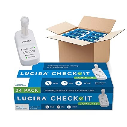 Lucira Check It COVID-19 Test Kit, The Only FDA EUA Single-use PCR Quality Molecular Test,