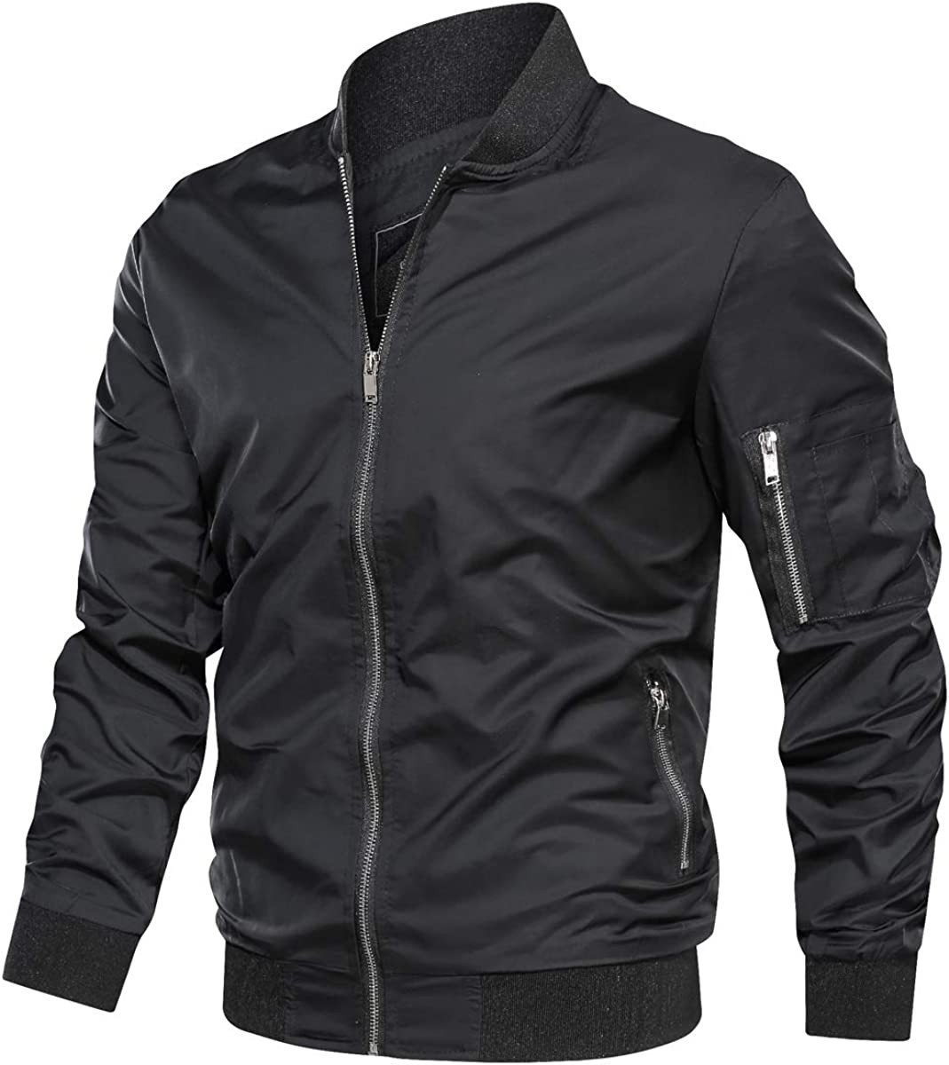 TACVASEN Men's Jacket-Lightweight Casual 0N