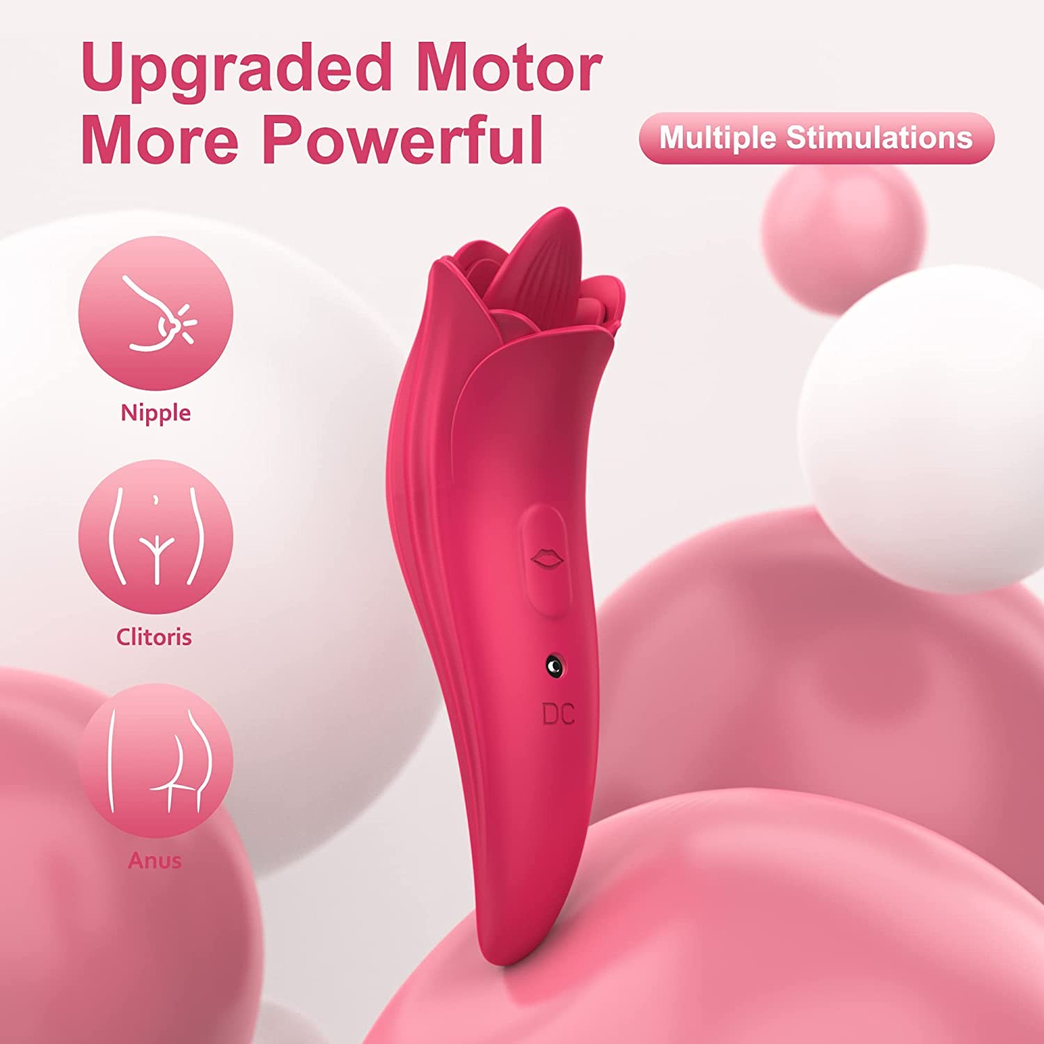 Rose Toy for Woman Sex Toys G Spot Vibrator 7Q