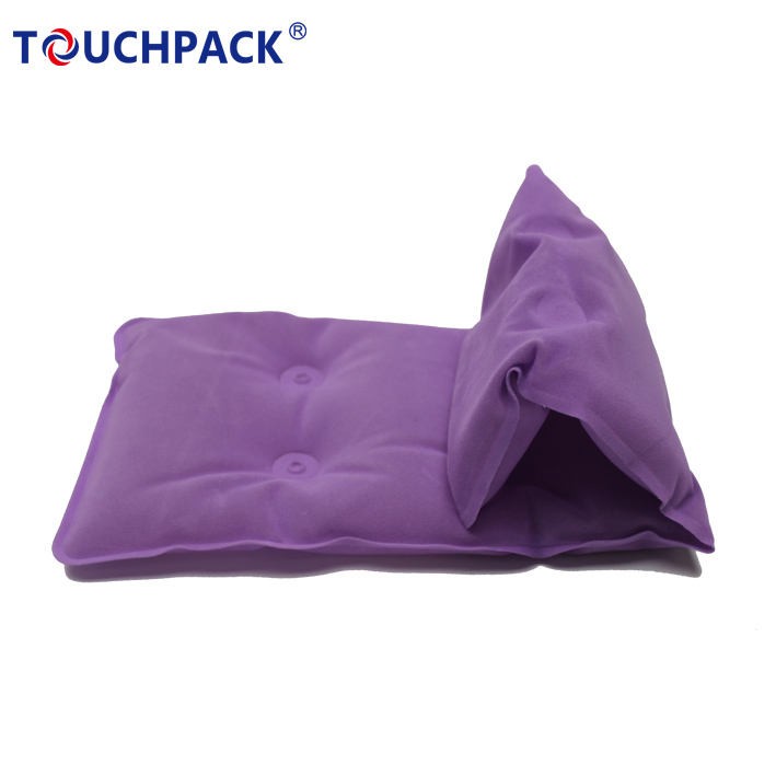 Flocking hot cold pack with logo of health care supplies