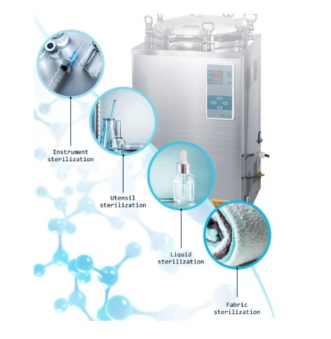 hospital dedicated 100 Litre Tabletop Autoclave Vory 23 Liter Sterilizer 6Y